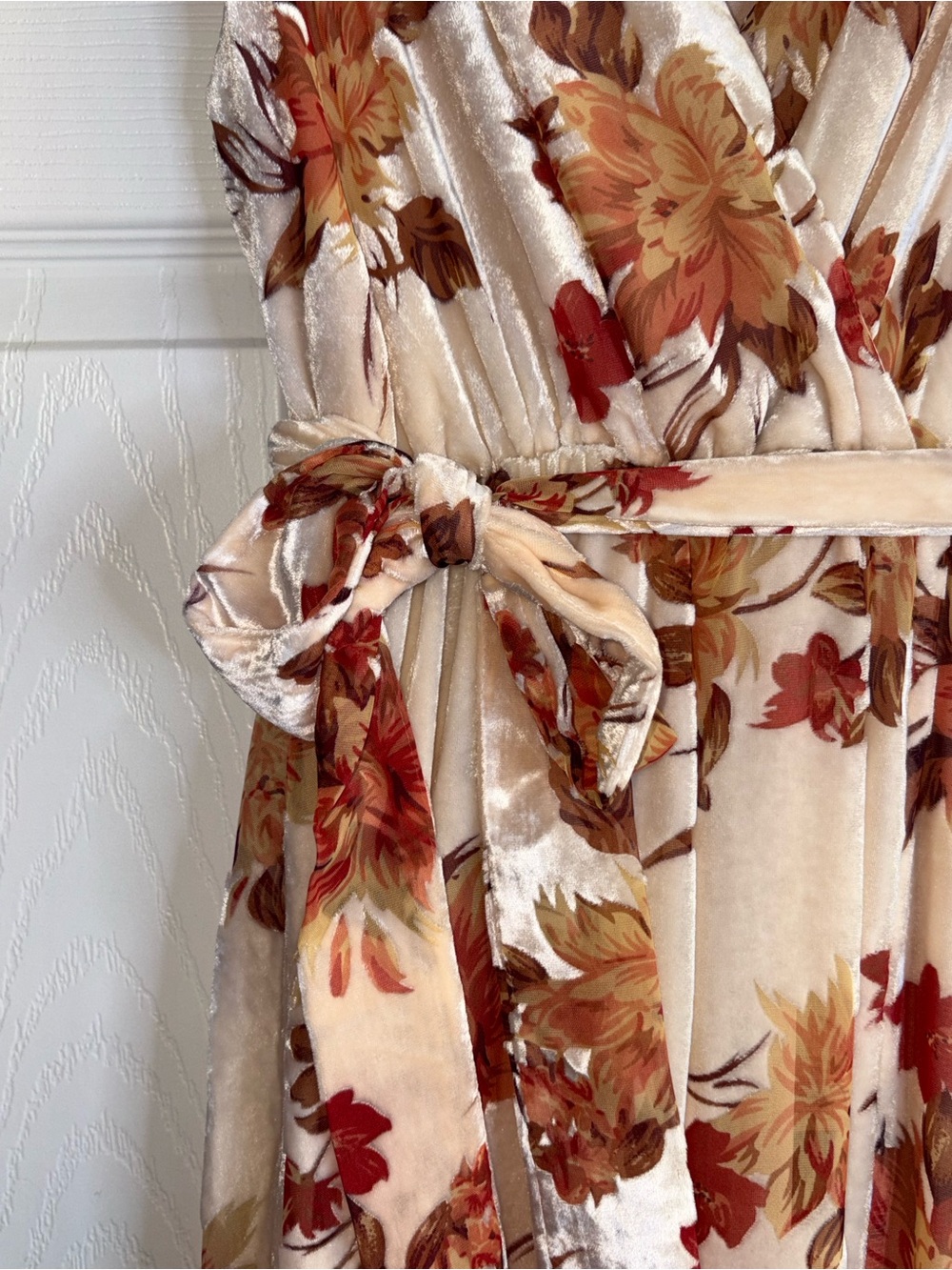Baltic Born Cream Floral Maxi Dress - Picture 4 of 16